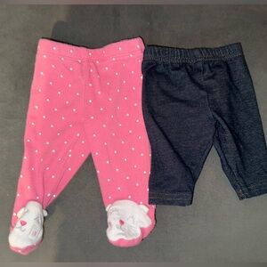 Preemie girls pants